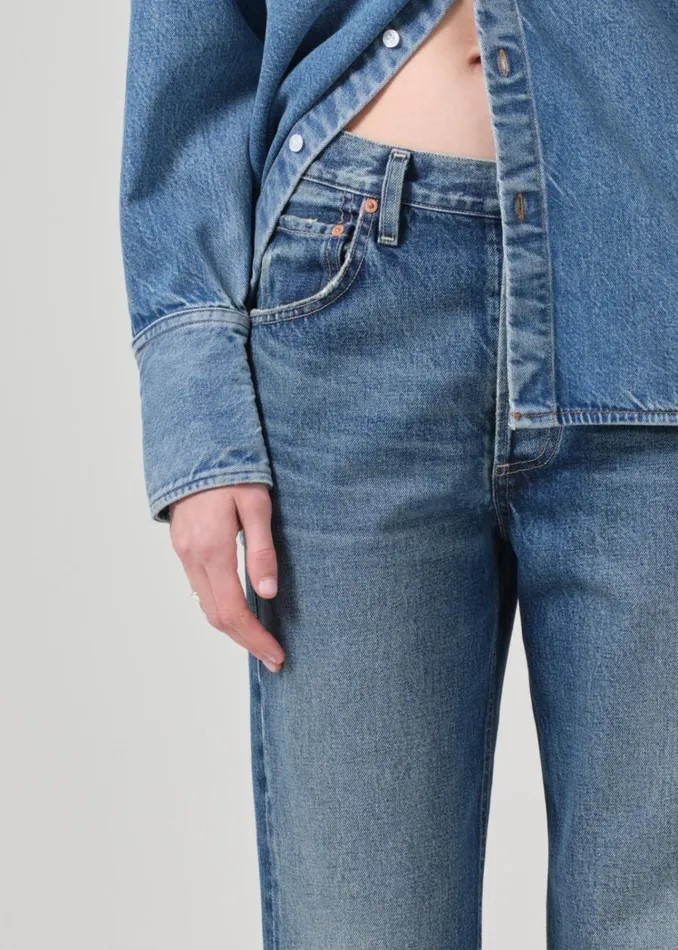 Citizens Of Humanity Dahlia Bow Leg Baby Roll In Brielle Women Jeans