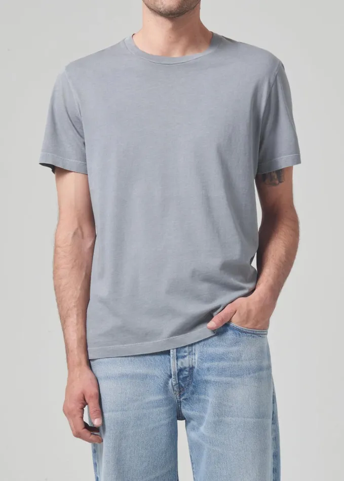 Citizens Of Humanity Everyday Short Sleeve Tee In Stone Age Men Shirts