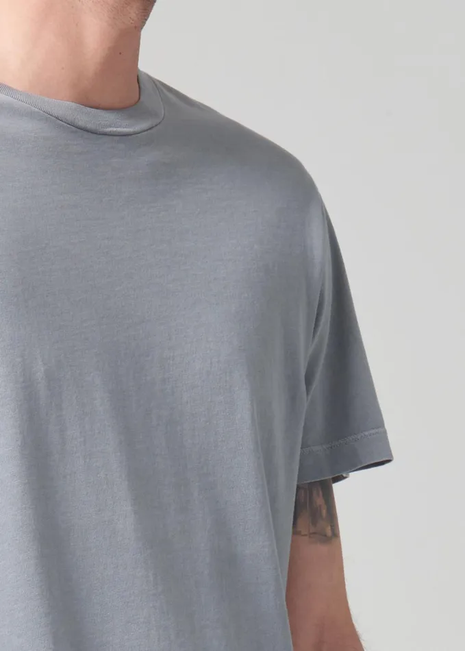 Citizens Of Humanity Everyday Short Sleeve Tee In Stone Age Men Shirts