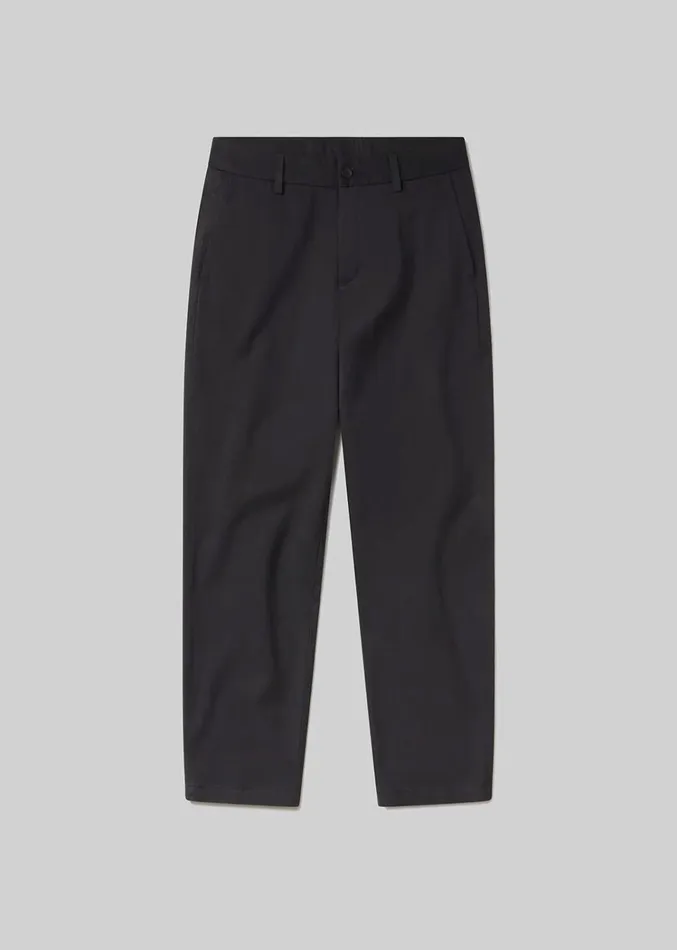 Citizens Of Humanity Flat Front Chino In Black Men Pants