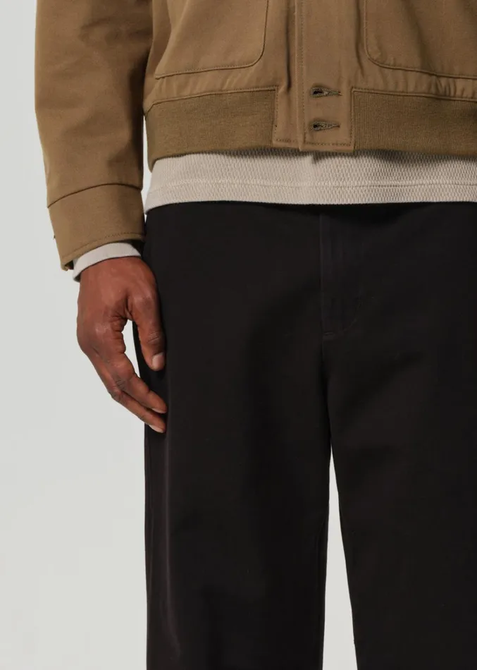 Citizens Of Humanity Flat Front Chino In Black Men Pants