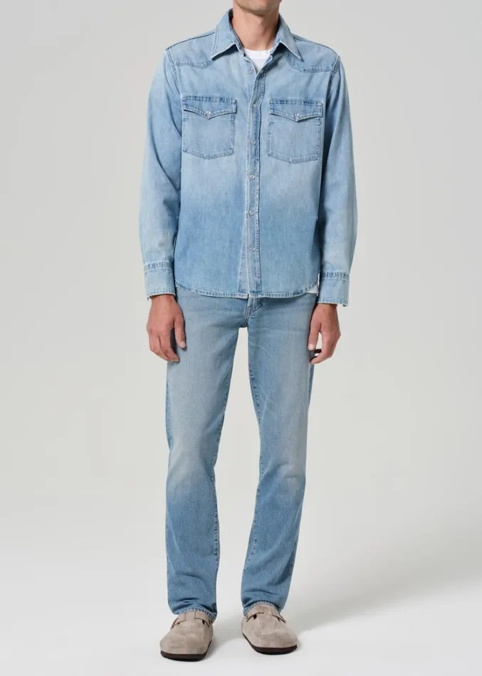 Citizens Of Humanity Gage Slim Straight Archive In Bauhaus Men Jeans
