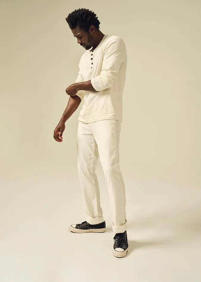 Citizens Of Humanity Gage Slim Straight Stretch Linen In Sierra Men Pants