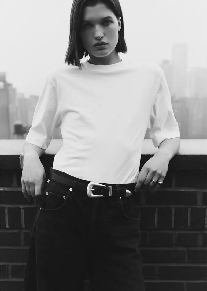 Citizens Of Humanity Goldie Tee In Pashmina Women Tops