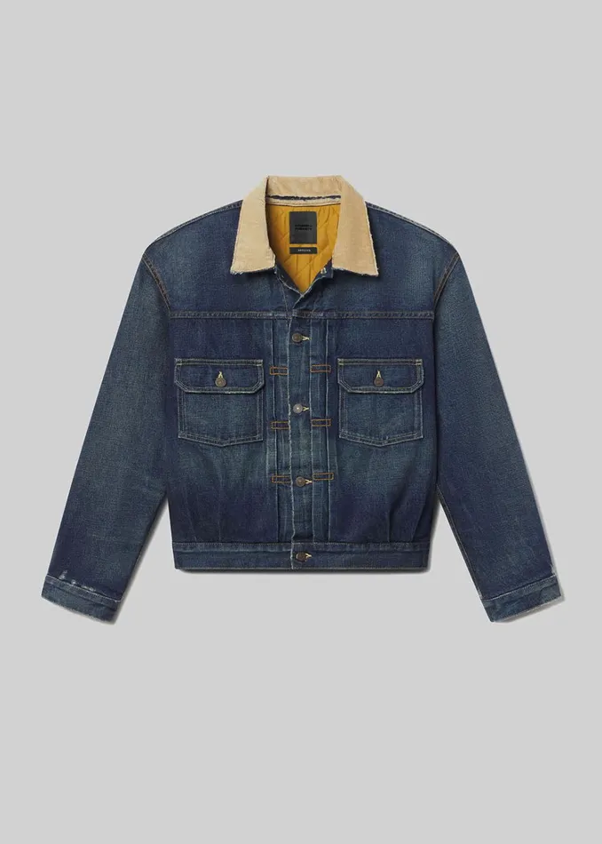 Citizens Of Humanity Hopper Denim Jacket In Corbin Men Jackets