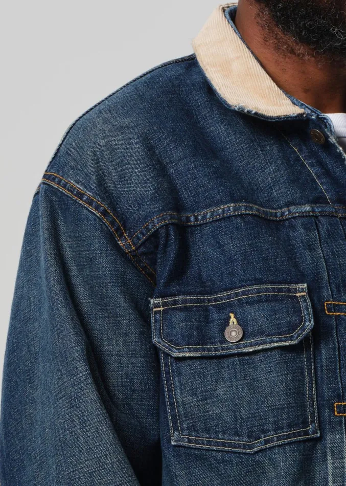 Citizens Of Humanity Hopper Denim Jacket In Corbin Men Jackets