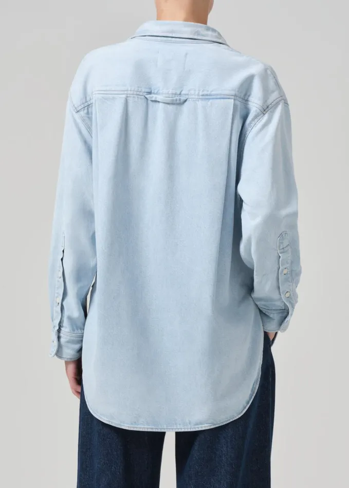 Citizens Of Humanity Kayla Shirt In Lune Women Tops