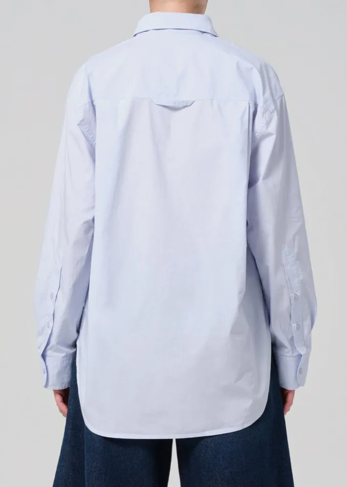 Citizens Of Humanity Kayla Shirt In Santa Cruz Women Tops