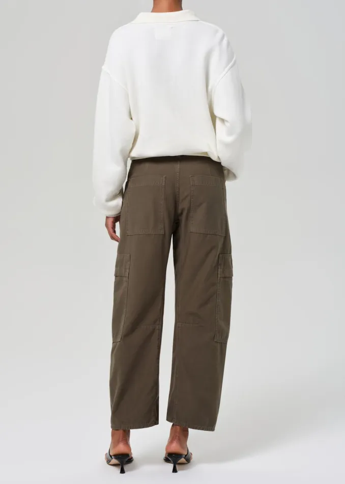 Citizens Of Humanity Marcelle Low Slung Easy Cargo In Dogwood Women Pants