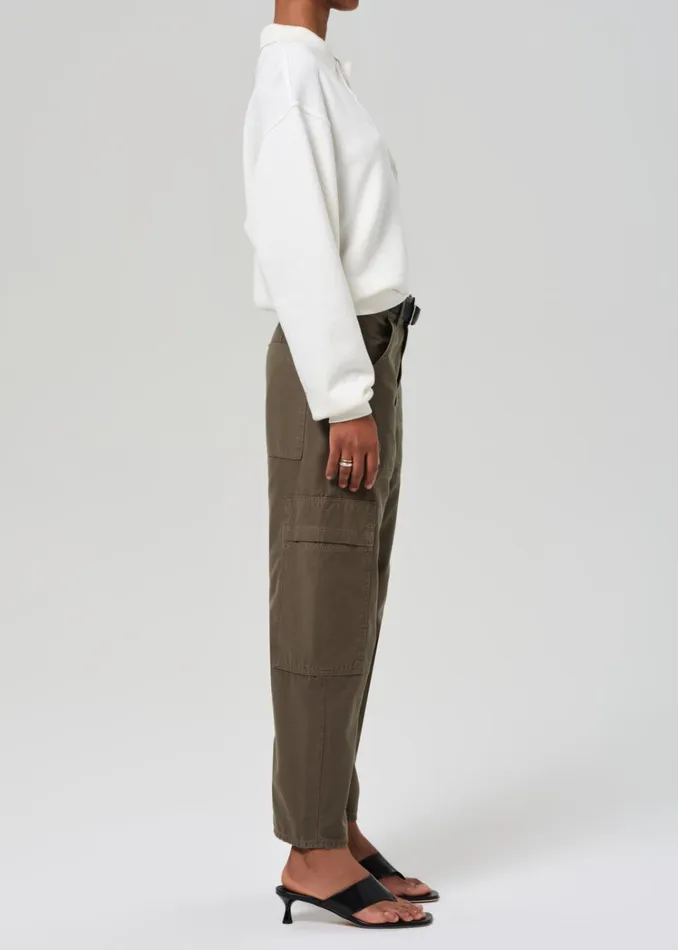 Citizens Of Humanity Marcelle Low Slung Easy Cargo In Dogwood Women Pants