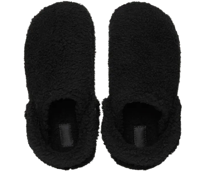Classic Cozzzy Slipper Black Women Crocs Platforms 038 Wedges