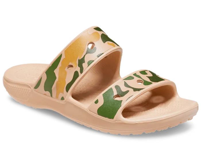 Classic Printed Camo Sandal Chai Tan Men Crocs Sandals
