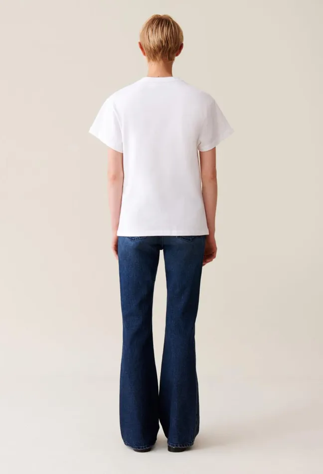 Claudie Pierlot 29 Me039s Of The Month TShirt 8211 072924 Ecru Women TShirts