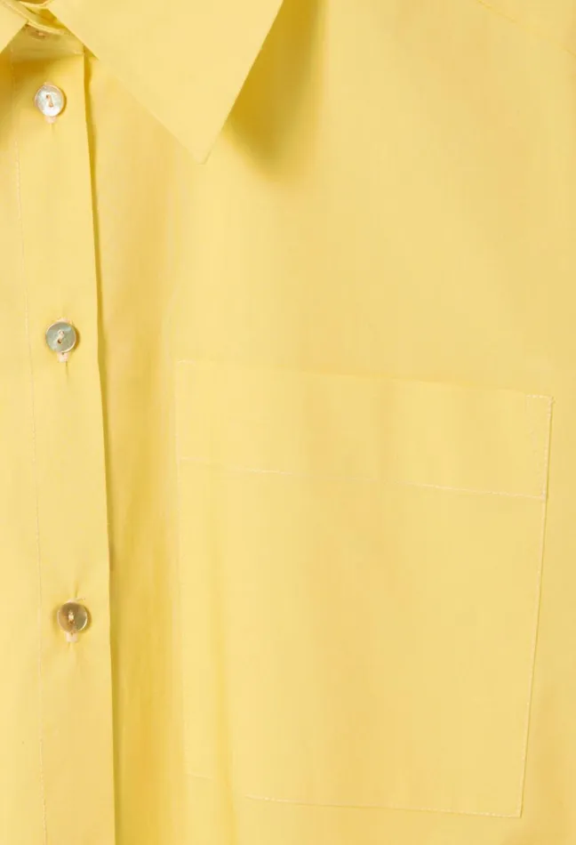 Claudie Pierlot Buttoned Shirt Yellow Women Tops And Shirts Claudie Pierlot Buttoned Shirt Yellow Women Tops And Shirts