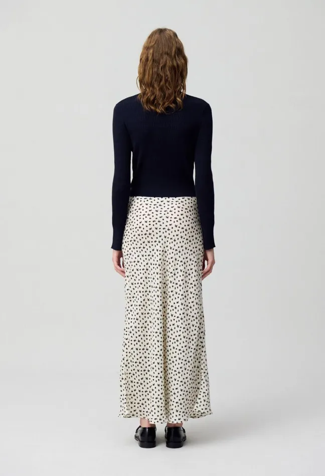 Claudie Pierlot Floral Print Fluid Skirt Light Print Women Skirts And Shorts Claudie Pierlot Floral Print Fluid Skirt Light Print Women Skirts And Shorts