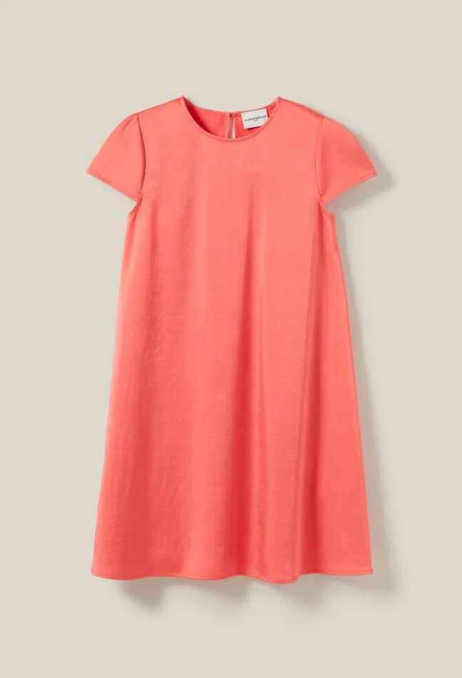 Claudie Pierlot Mandarin Babydoll Mini Dress Mandarin Women Dresses Claudie Pierlot Mandarin Babydoll Mini Dress Mandarin Women Dresses