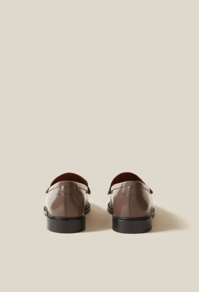 Claudie Pierlot TwoTone Patent Loafers Dualcolor Women Loafers