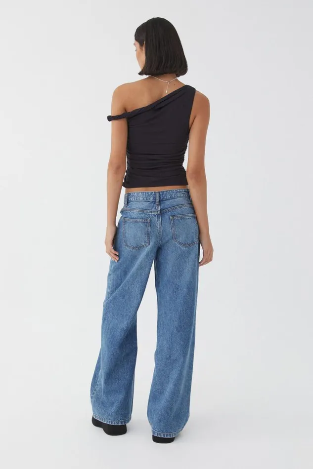 Clothing Supr Going Out Tops Bree Ruched Twist Top Black