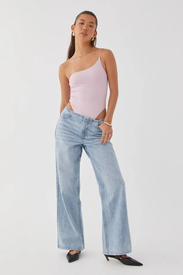 Clothing Supr Jeans No Waistband Wide Jean Slay Blue