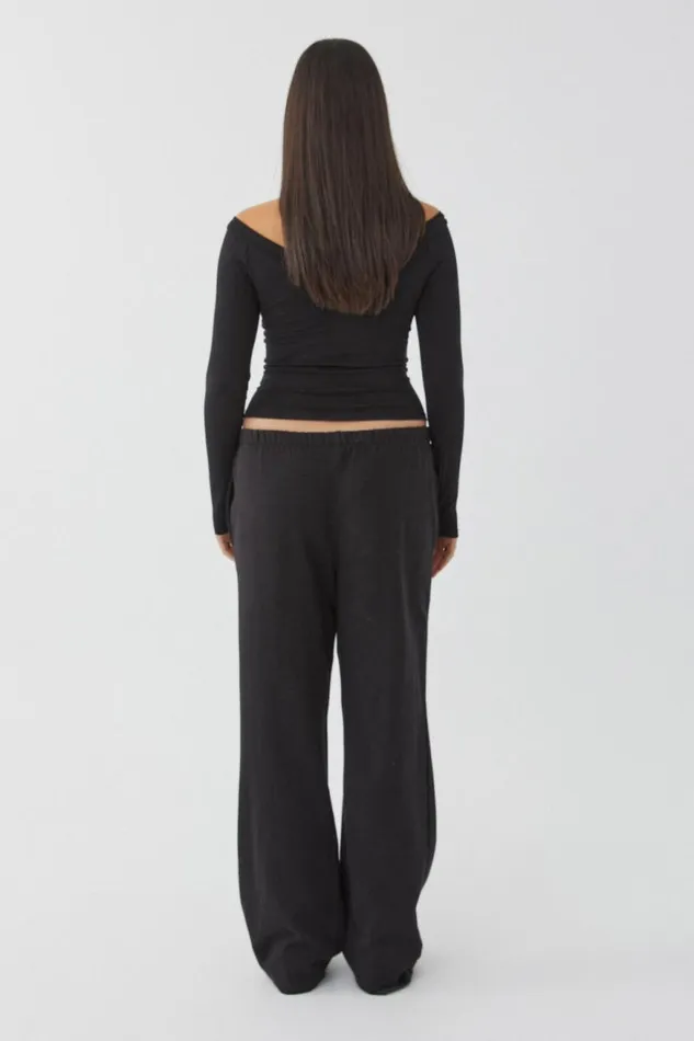 Clothing Supr Long Sleeve Tops Rebecca Long Sleeve Top Black