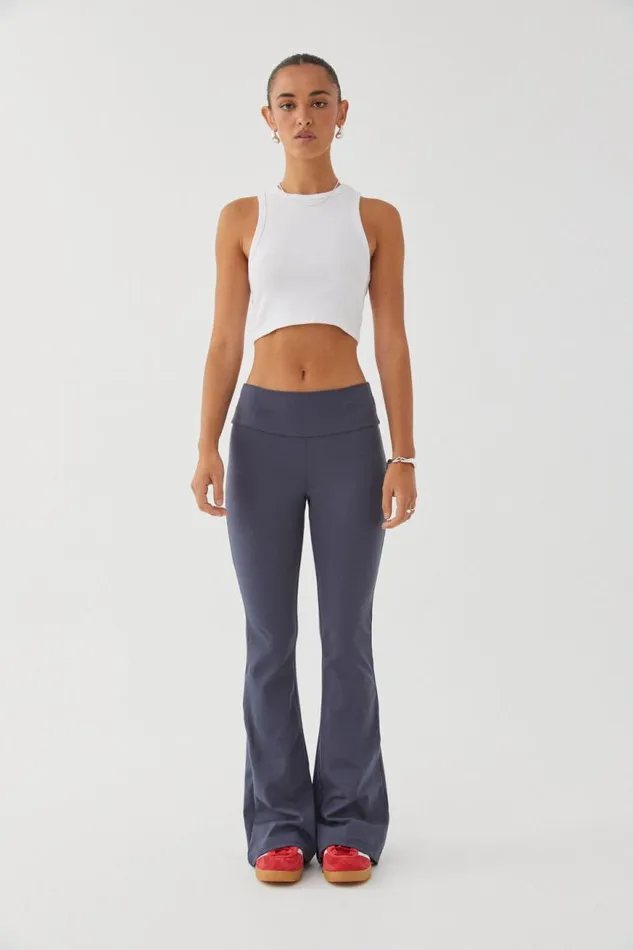 Clothing Supr Pants Active Flare Pant Navy Smoke
