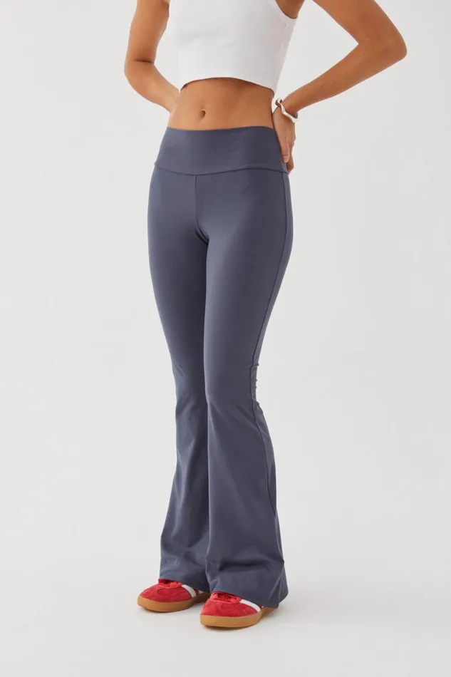 Clothing Supr Pants Active Flare Pant Navy Smoke