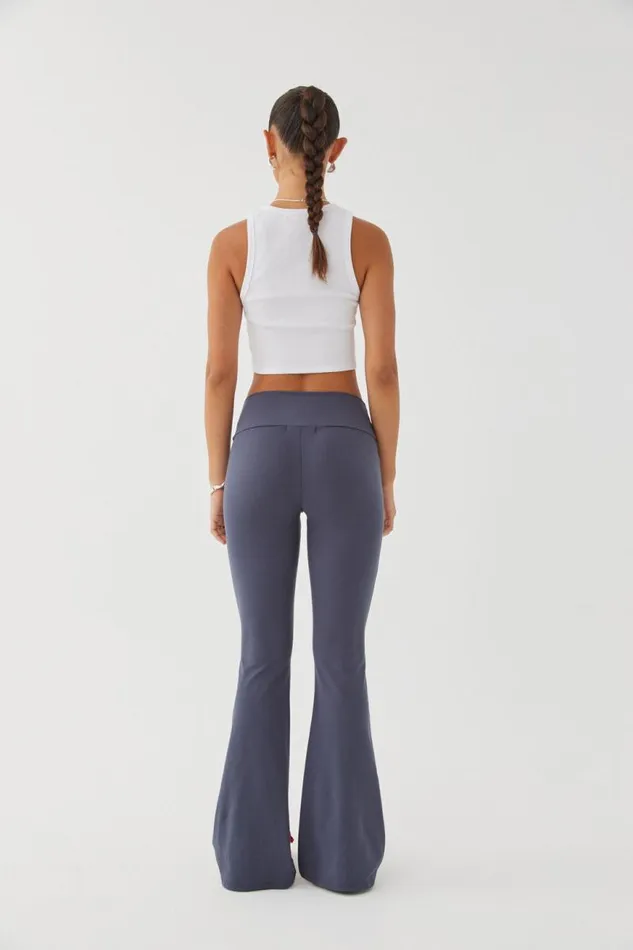 Clothing Supr Pants Active Flare Pant Navy Smoke