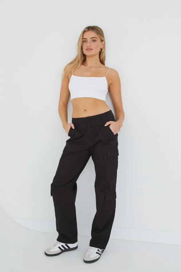 Clothing Supr Pants Gigi Cargo Pant Black