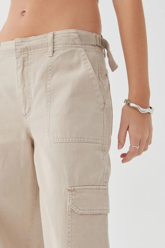 Clothing Supr Pants Matilda Cargo Pant Canvas Beige