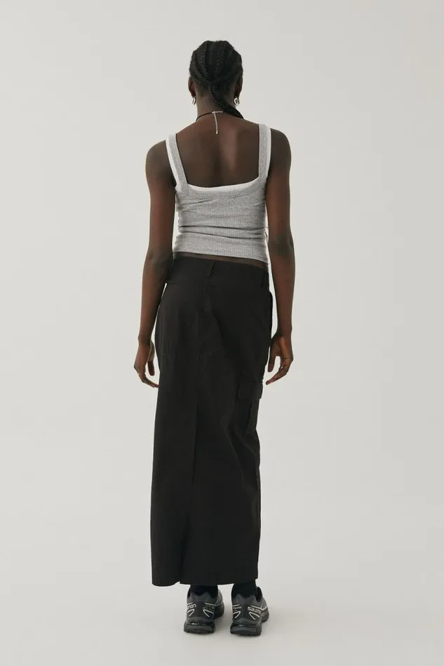 Clothing Supr Skirts Taylor Cargo Maxi Skirt Black Clothing Supr Skirts Taylor Cargo Maxi Skirt Black