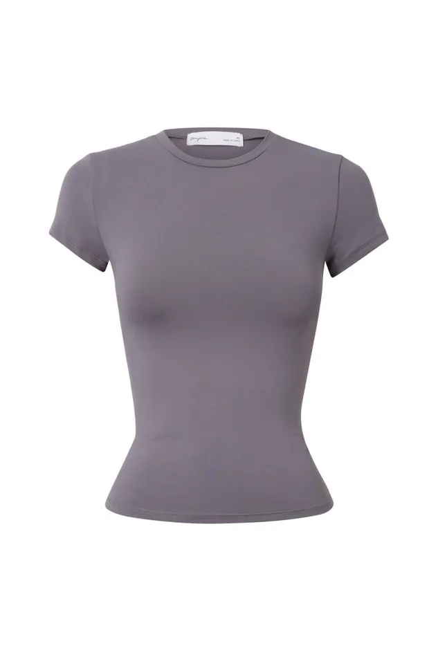 Clothing Supr T Shirts Luxe Longline Tee Iron Grey