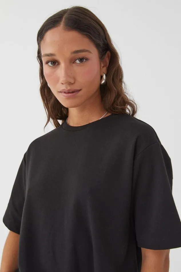 Clothing Supr T Shirts Oversized Tee Black
