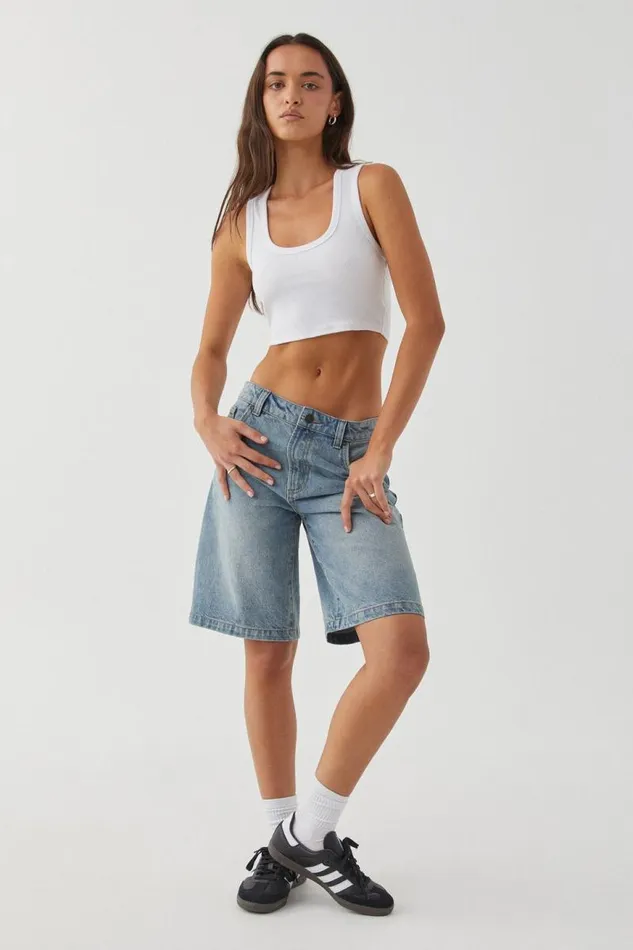 Clothing Supr Tank Tops Taylor Scoop Neck Tank White