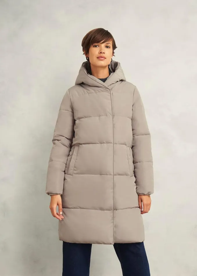 Coats and Jackets Women HOBBS Darla Puffer Buff Grey