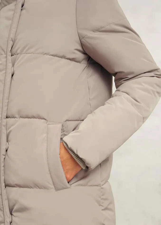 Coats and Jackets Women HOBBS Darla Puffer Buff Grey
