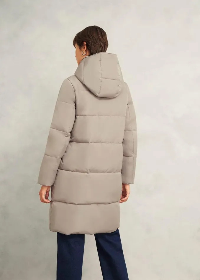 Coats and Jackets Women HOBBS Darla Puffer Buff Grey