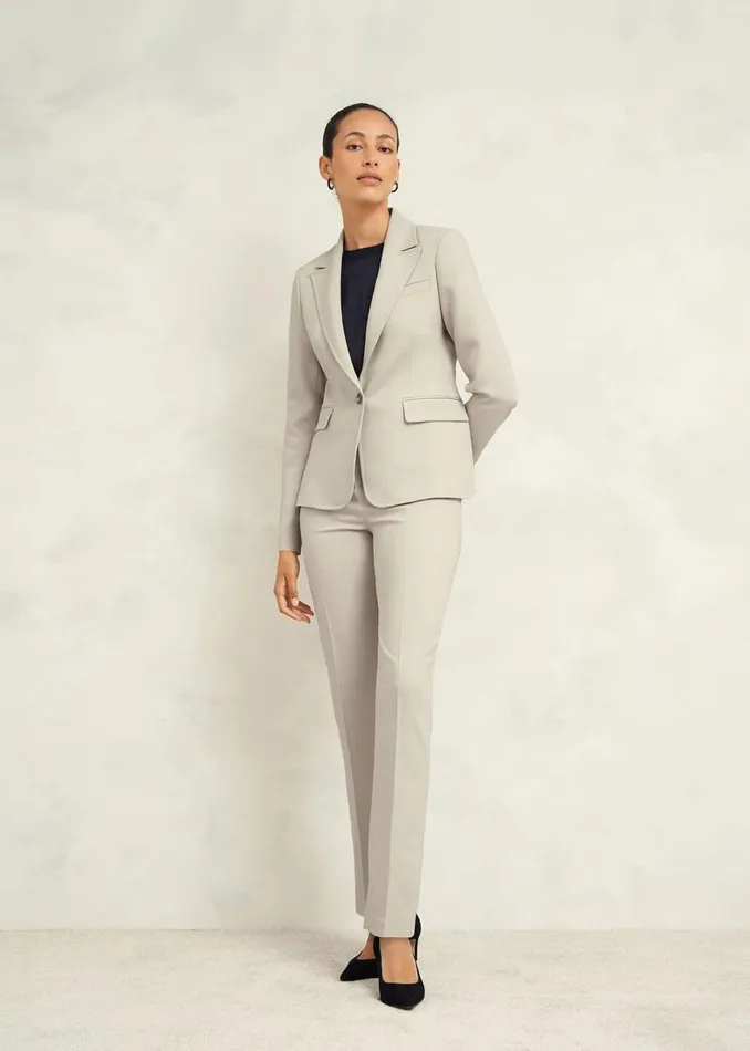 Coats and Jackets Women HOBBS Ellen Jacket Buff Grey