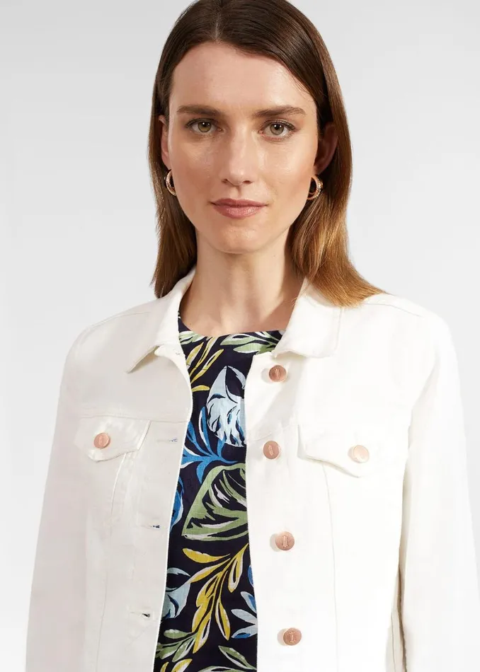 Coats and Jackets Women HOBBS Mariam Jacket Milky White