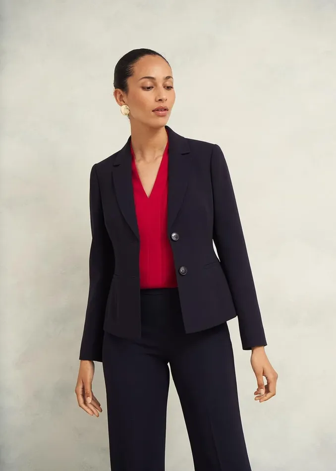 Coats and Jackets Women HOBBS Mel Jacket Navy