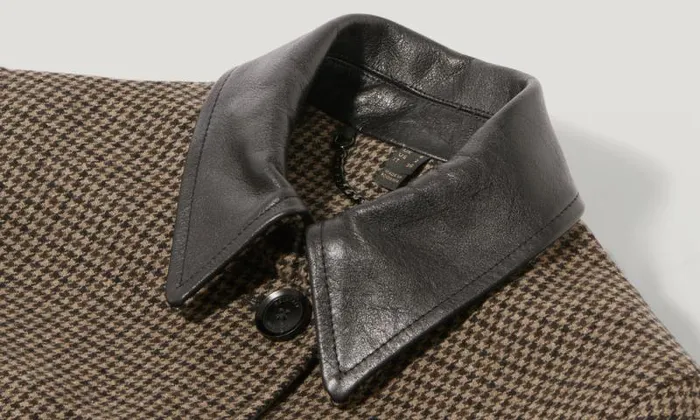 Coats and Parkas Women Belstaff Stannic Coat Burnt Oak Houndstooth