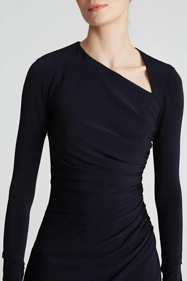 Cocktail Women Halston Giorgia Jersey Cocktail Dress Ink