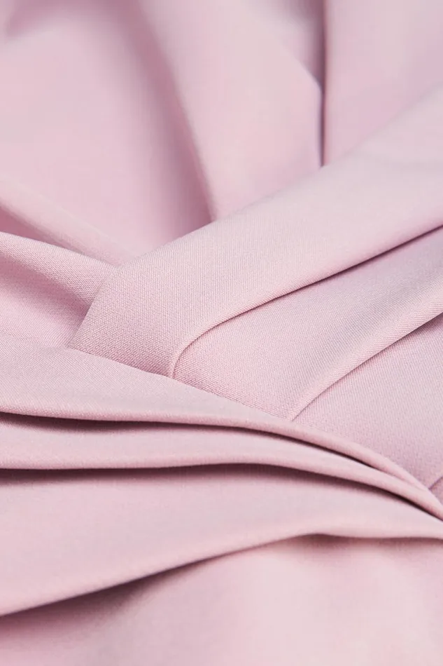 Cocktail Women Halston Nitara Dress In Crepe Mauve Blush