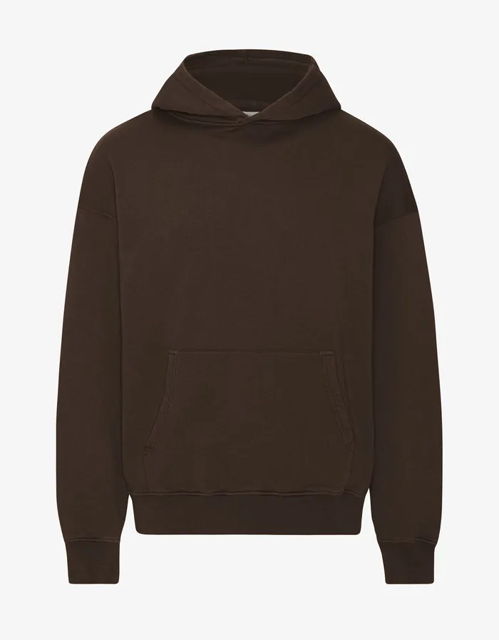 Colorfulstandard Organic Oversized Hood 8211 Coffee Brown Women Hoodies
