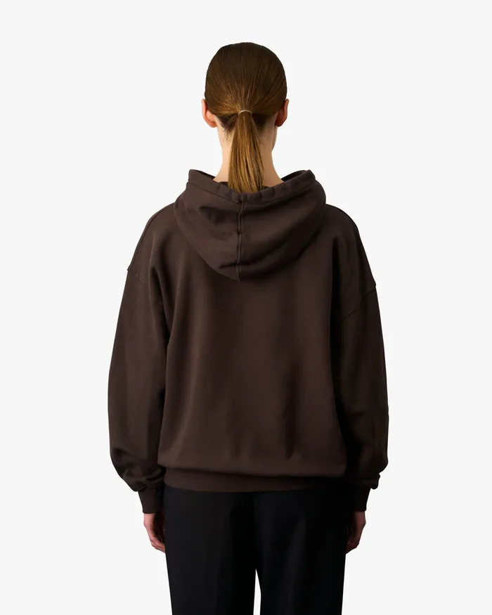 Colorfulstandard Organic Oversized Hood 8211 Coffee Brown Women Hoodies