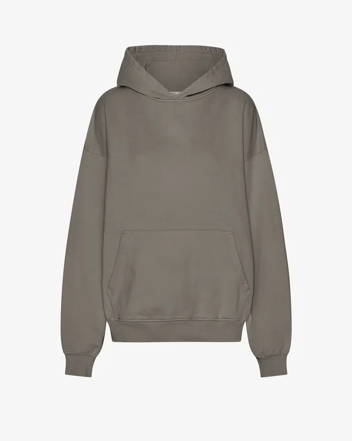 Colorfulstandard Organic Oversized Hood 8211 Misty Brown Women Hoodies