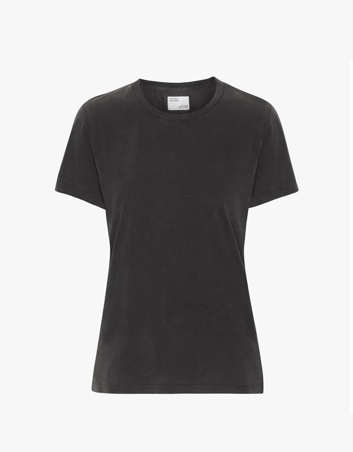 Colorfulstandard TShirts Women Women Light Organic Tee 8211 Faded Black