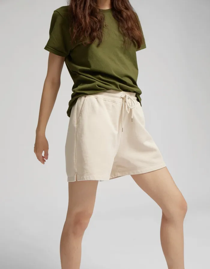 Colorfulstandard Women Organic Sweatshorts 8211 Heather Grey Women Shorts