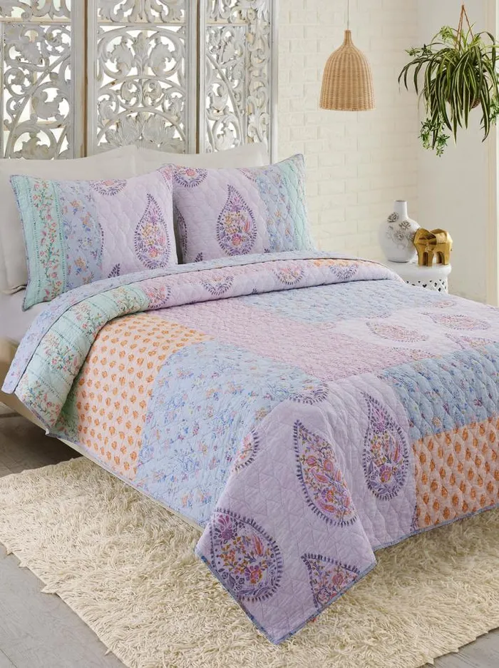 Comforters and Quilts Accessories Jessica Simpson Thornhill 3Piece Quilt Set
