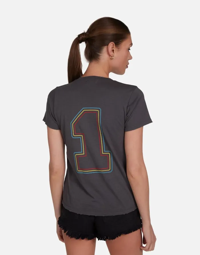 Croft Vintage Tiger Elements Light Onyx Women039s Lauren Moshi Short Sleeve