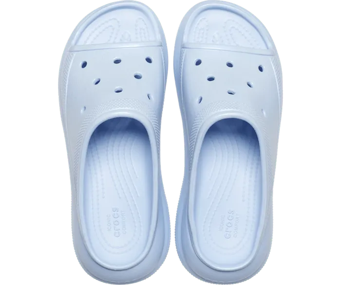 Crush Meta Pearl Slide Blue Calcite Men Crocs Slides